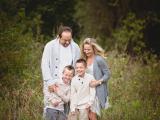 Colorful Family lifestyle shoot in a field near Trophy Club Southlake by Sunny Mays