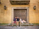 Teenage siblings in Las Colinas Canals by Sunny Mays Photography